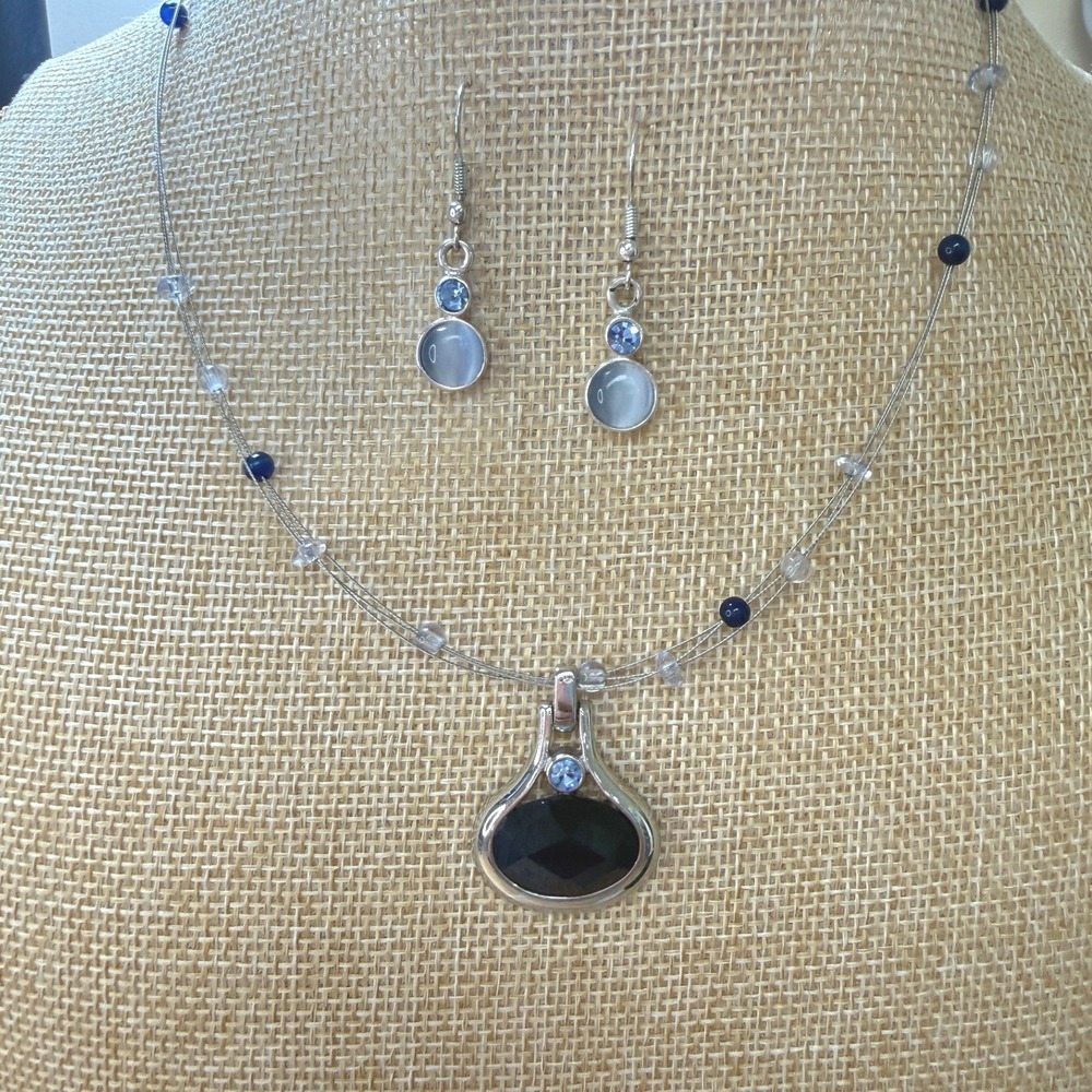 Minimalist Modern Y2K Geometric Statement Necklace from Lia Sophia
